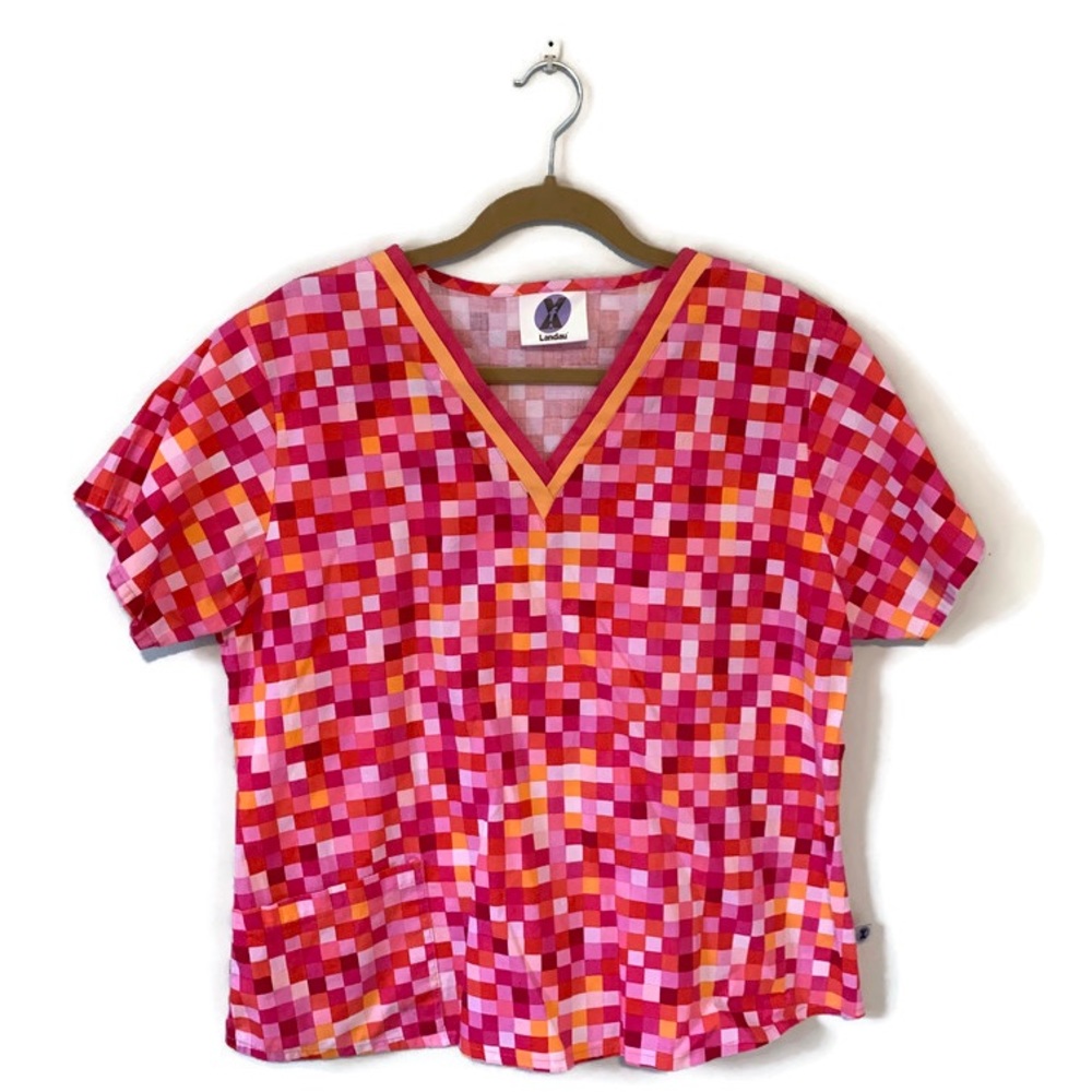 Landau Scrub Top Size Medium